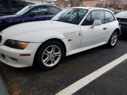 1999 BMW Z3 Coupe in Alpine White 3 over Tanin Red