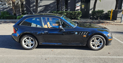 1999 BMW Z3 Coupe in Jet Black 2 over Walnut