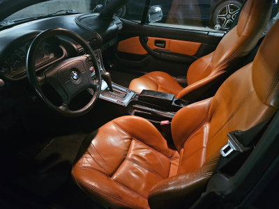 1999 BMW Z3 Coupe in Jet Black 2 over Walnut