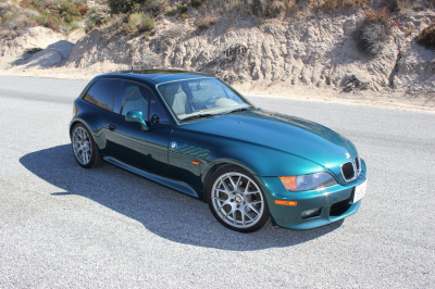 1999 BMW Z3 Coupe in Boston Green Metallic over E36 Sand Beige