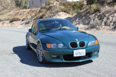 1999 BMW Z3 Coupe in Boston Green Metallic over E36 Sand Beige