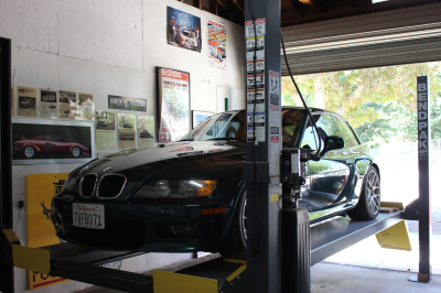 1999 BMW Z3 Coupe in Boston Green Metallic over E36 Sand Beige