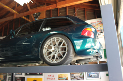 1999 BMW Z3 Coupe in Boston Green Metallic over E36 Sand Beige