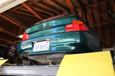 1999 BMW Z3 Coupe in Boston Green Metallic over E36 Sand Beige