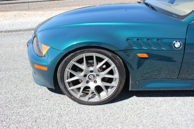 1999 BMW Z3 Coupe in Boston Green Metallic over E36 Sand Beige