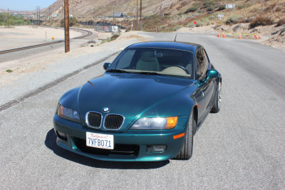 1999 BMW Z3 Coupe in Boston Green Metallic over E36 Sand Beige