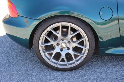 1999 BMW Z3 Coupe in Boston Green Metallic over E36 Sand Beige