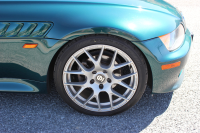 1999 BMW Z3 Coupe in Boston Green Metallic over E36 Sand Beige