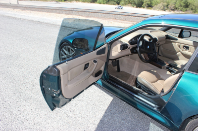 1999 BMW Z3 Coupe in Boston Green Metallic over E36 Sand Beige