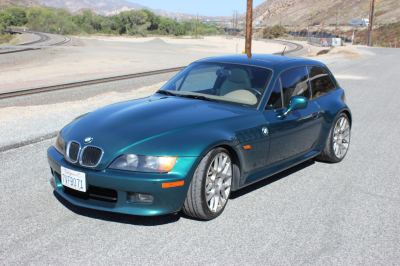 1999 BMW Z3 Coupe in Boston Green Metallic over E36 Sand Beige
