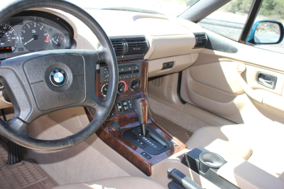 1999 BMW Z3 Coupe in Boston Green Metallic over E36 Sand Beige
