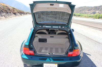 1999 BMW Z3 Coupe in Boston Green Metallic over E36 Sand Beige