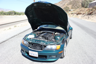 1999 BMW Z3 Coupe in Boston Green Metallic over E36 Sand Beige