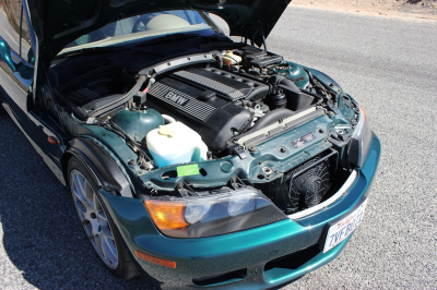 1999 BMW Z3 Coupe in Boston Green Metallic over E36 Sand Beige