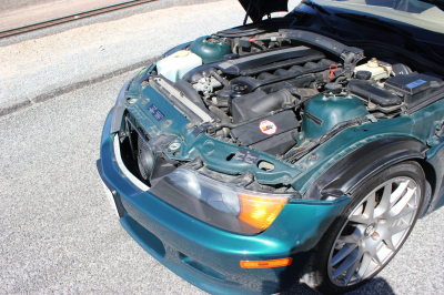 1999 BMW Z3 Coupe in Boston Green Metallic over E36 Sand Beige