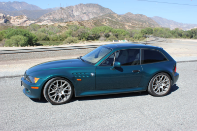 1999 BMW Z3 Coupe in Boston Green Metallic over E36 Sand Beige
