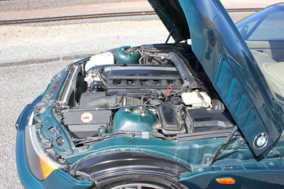 1999 BMW Z3 Coupe in Boston Green Metallic over E36 Sand Beige