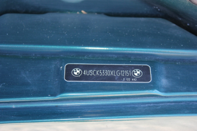 1999 BMW Z3 Coupe in Boston Green Metallic over E36 Sand Beige