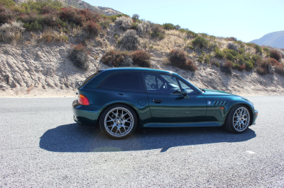 1999 BMW Z3 Coupe in Boston Green Metallic over E36 Sand Beige