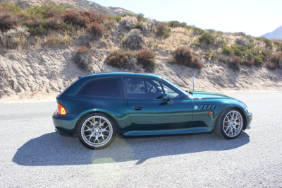 1999 BMW Z3 Coupe in Boston Green Metallic over E36 Sand Beige