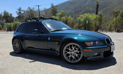 1999 BMW Z3 Coupe in Boston Green Metallic over E36 Sand Beige