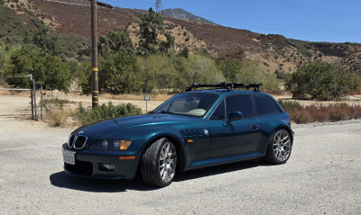 1999 BMW Z3 Coupe in Boston Green Metallic over E36 Sand Beige