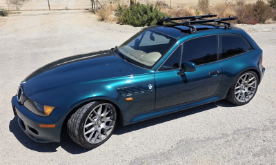 1999 BMW Z3 Coupe in Boston Green Metallic over E36 Sand Beige