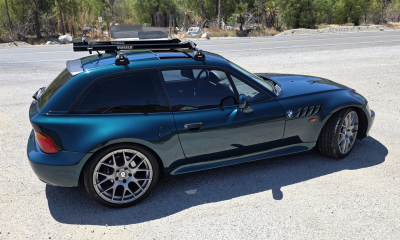 1999 BMW Z3 Coupe in Boston Green Metallic over E36 Sand Beige