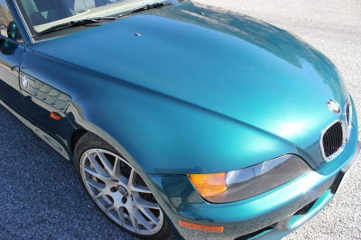1999 BMW Z3 Coupe in Boston Green Metallic over E36 Sand Beige