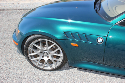 1999 BMW Z3 Coupe in Boston Green Metallic over E36 Sand Beige