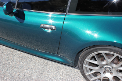 1999 BMW Z3 Coupe in Boston Green Metallic over E36 Sand Beige