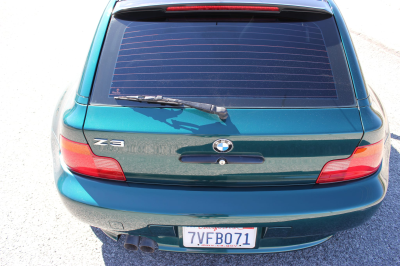 1999 BMW Z3 Coupe in Boston Green Metallic over E36 Sand Beige