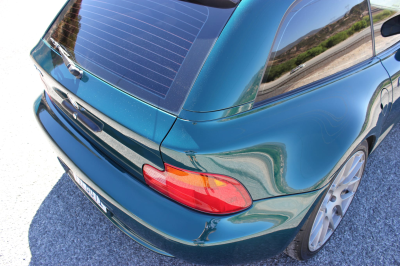1999 BMW Z3 Coupe in Boston Green Metallic over E36 Sand Beige