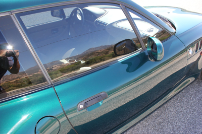 1999 BMW Z3 Coupe in Boston Green Metallic over E36 Sand Beige