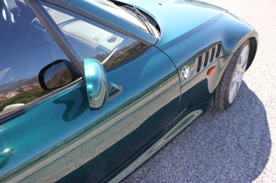 1999 BMW Z3 Coupe in Boston Green Metallic over E36 Sand Beige
