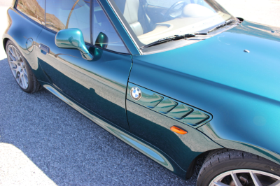 1999 BMW Z3 Coupe in Boston Green Metallic over E36 Sand Beige