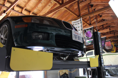 1999 BMW Z3 Coupe in Boston Green Metallic over E36 Sand Beige