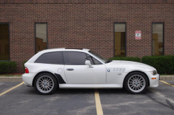 2000 BMW Z3 Coupe in Alpine White 3 over E36 Sand Beige