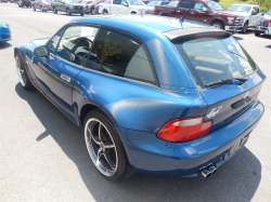 2000 BMW Z3 Coupe in Topaz Blue Metallic over E36 Sand Beige