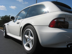 2000 BMW Z3 Coupe in Alpine White 3 over E36 Sand Beige