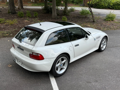 2000 BMW Z3 Coupe in Alpine White 3 over E36 Sand Beige