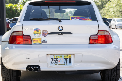 2000 BMW Z3 Coupe in Alpine White 3 over E36 Sand Beige