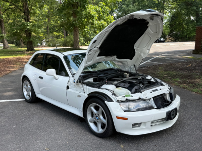 2000 BMW Z3 Coupe in Alpine White 3 over E36 Sand Beige