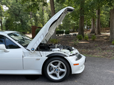 2000 BMW Z3 Coupe in Alpine White 3 over E36 Sand Beige