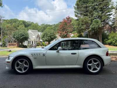 2000 BMW Z3 Coupe in Alpine White 3 over E36 Sand Beige