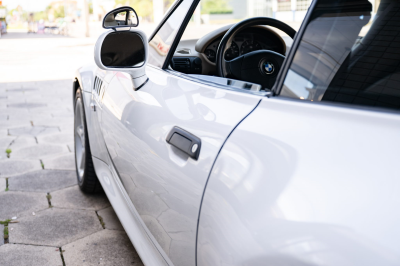 2000 BMW Z3 Coupe in Alpine White 3 over E36 Sand Beige