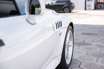 2000 BMW Z3 Coupe in Alpine White 3 over E36 Sand Beige