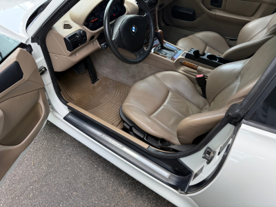2000 BMW Z3 Coupe in Alpine White 3 over E36 Sand Beige