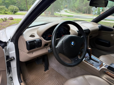 2000 BMW Z3 Coupe in Alpine White 3 over E36 Sand Beige