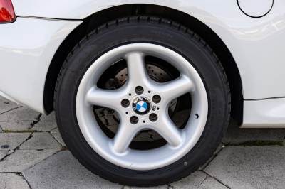 2000 BMW Z3 Coupe in Alpine White 3 over E36 Sand Beige
